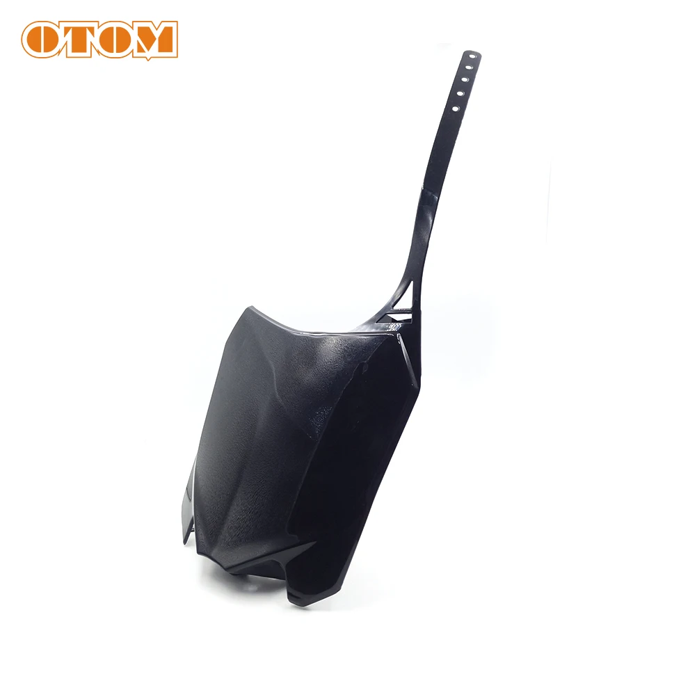 OTOM Motorcycle Number Plate Front Plastic Fender Cover Fairing For HONDA CRF250R CRF450R Motocross Pit Dirt Bike Accessories