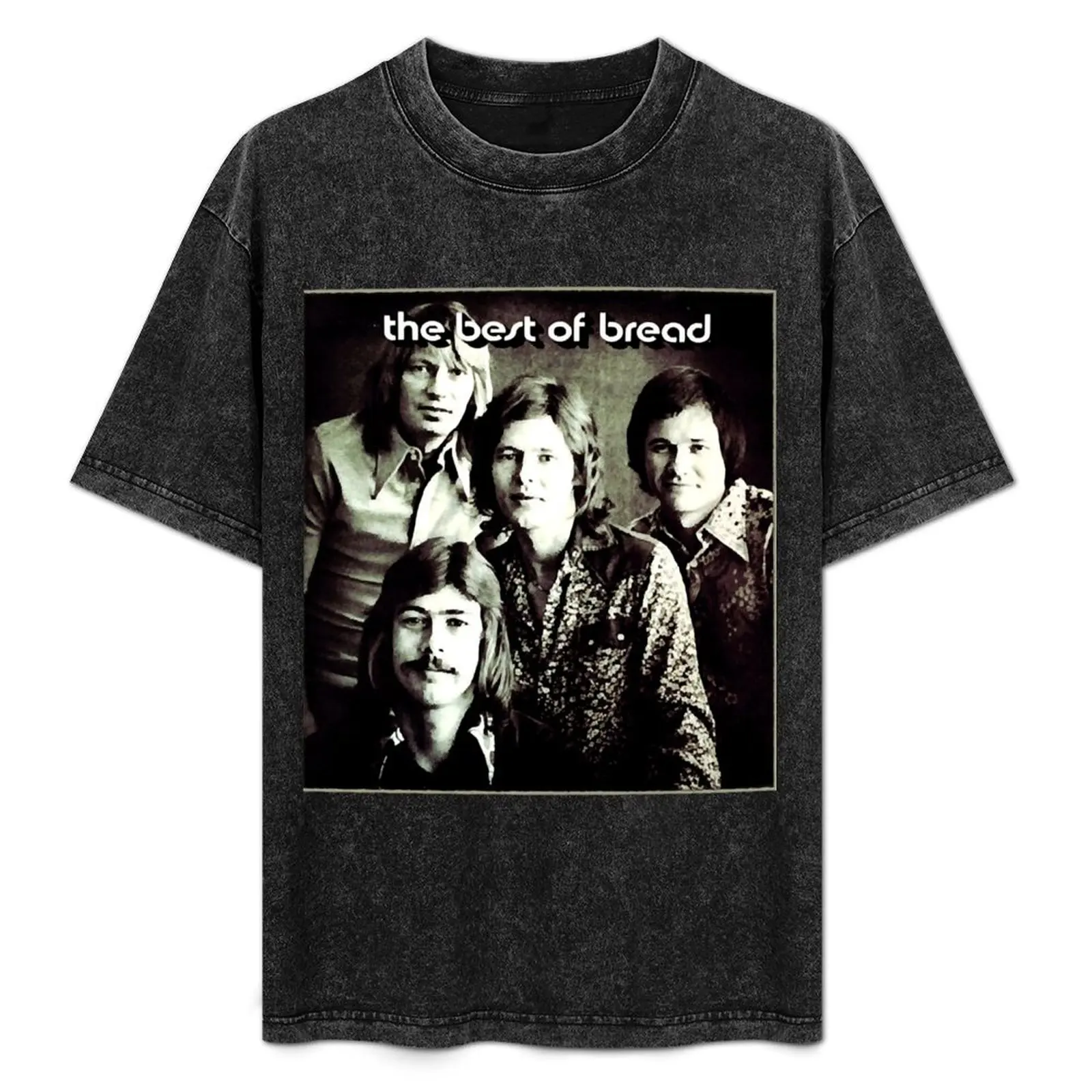 

Surprise Gift The Best Of Bread Aged Photo Album Cover Halloween Holiday T-Shirt Casual Fashion Short Sleeve Cotton T-Shirt