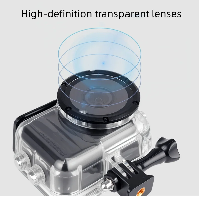 50M Waterproof Case For Insta360 Go Ultra Camera Waterproof To A Depth Of 50 Meters Providing Professional-Grade Protection