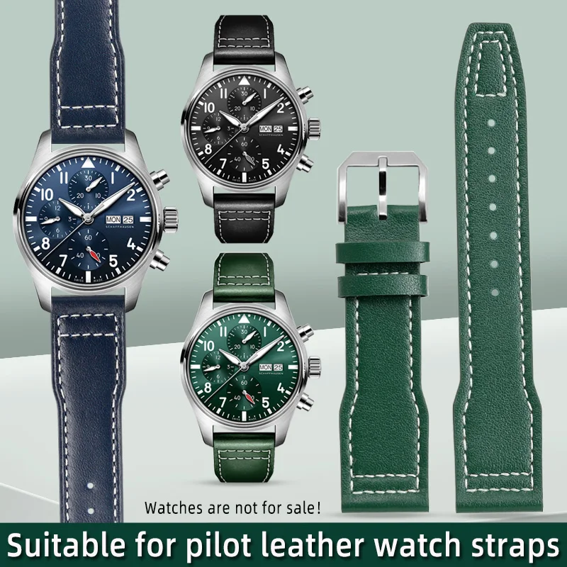 

Ремешок из воловьей кожи для часов IWC Pilots Little Prince Watch IW327004/IIW377714 португальский кожаный ремешок аксессуар 21 мм 22 мм