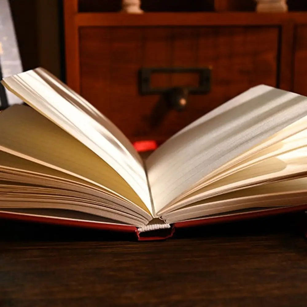 Loose-Leaf Pocket Notebook, Capa Dura, Mini Diário Book, Scrapbook, Papelaria Escolar, Retro Handbook, Mão Conta Notepad