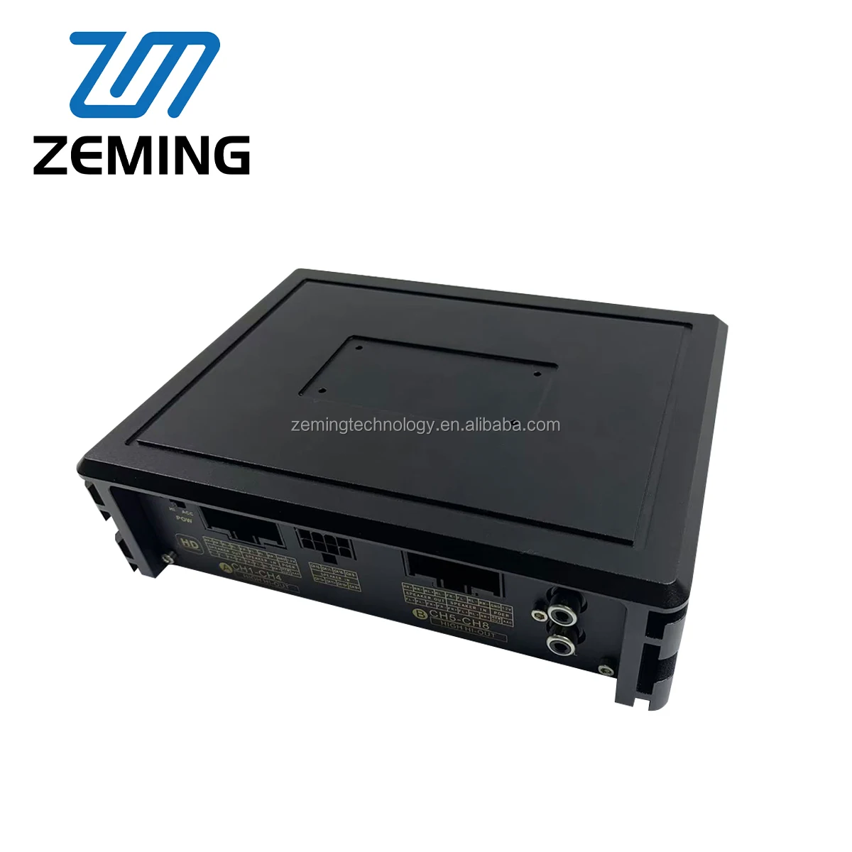 High-Power 8 Channel Car Amplifier Built-in Processor 8*120W Peak Power Class AB Car Amp