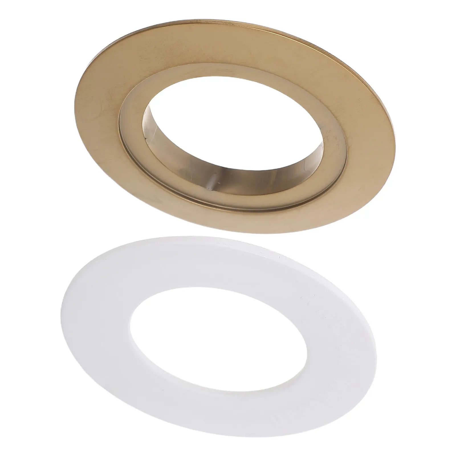 Toilet Button Flush Replacement Tank Bathroom Halloween Christmas Hole Cover Plate Circular Bezel Bathroom Repair Set