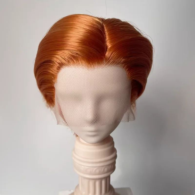 Parrucche BJD Capelli Corti per Bambole 1/3 1/4 SD MSD MDD Parrucche Resistenti al Calore Capelli per Bambole