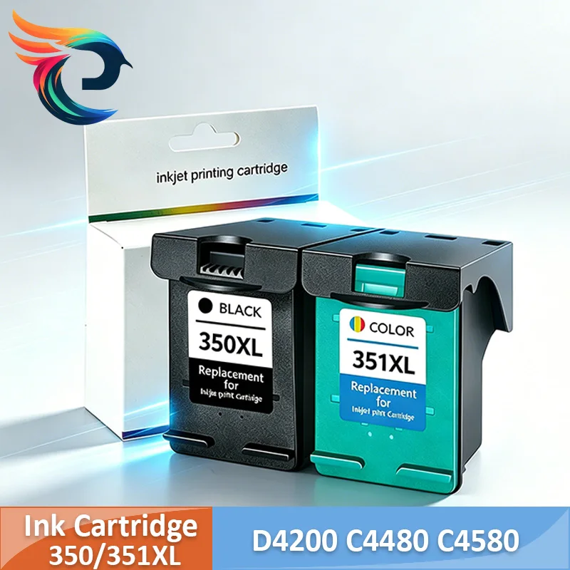 Cartucho de tinta compatible 350XL 351XL de repuesto para impresora HP D4200 C4480 C4580 C4380 C4400 C4580 C5280 C5200 C5240