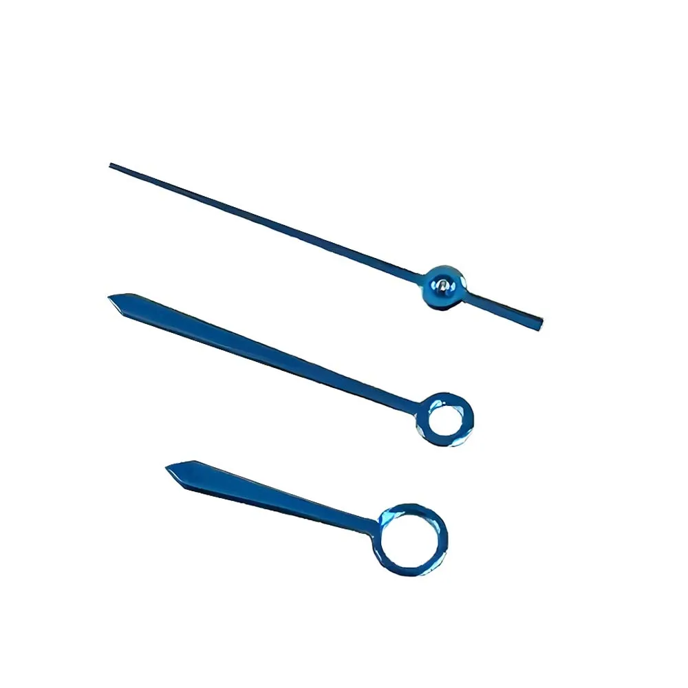 1/2/5 مجموعات الأزرق ساعة الأيدي صالح ل NH35 NH36 4R 7S حركة تعديل جزء 3 دبابيس الإبر مؤشرات الساعات اكسسوارات