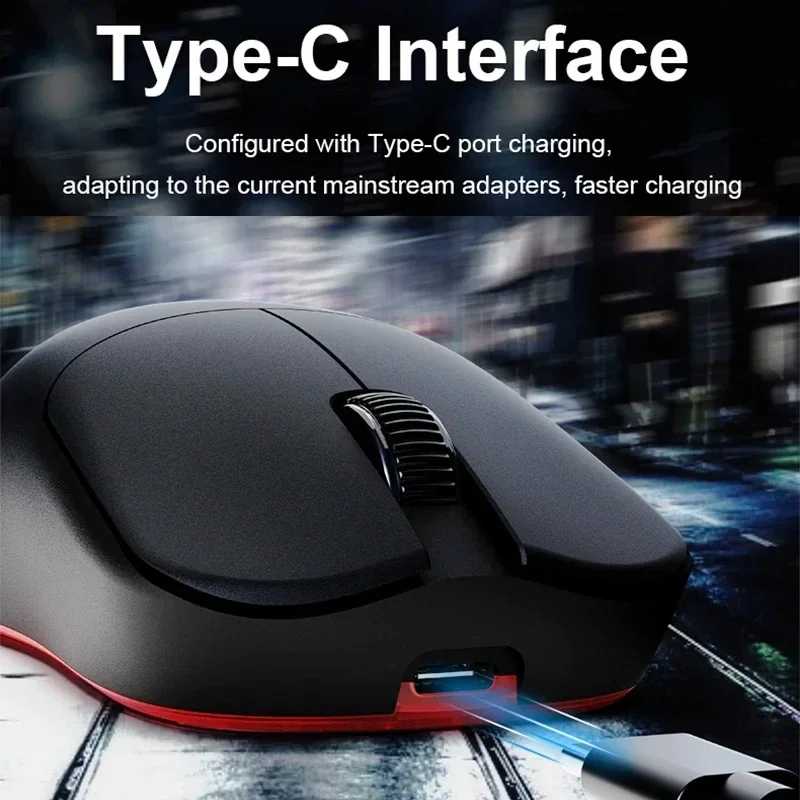 Imagem -06 - Ajazz-mouse Gamer sem Fio Ratos Ajustáveis para Escritório Csgo Gamer Leve Modo 2.4g Aj199 Paw3311 12000dpi