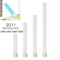 2G11 UV Tube 4-Pin Ultraviolet Lamps 18W 24W 36W 55W UVC Lamp Purification