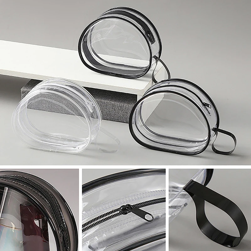 

PVC Transparent Chest Patch Storage Bag Doll Storage Outdoor Dust Bag Waterproof Cosmetics Organizer Box Thicken Wallet