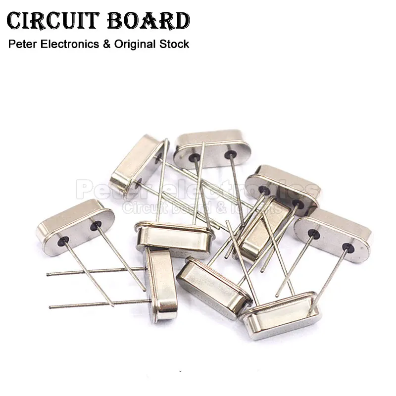 5PCS Crystal Oscillator 100MHZ Crystal Oscillator 100M DIP 2Pin HC-49S Quartz Crystal Passive