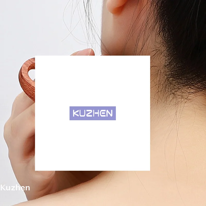 

Tooth Solid Copper Meridian Brush Red Sandalwood Handle Massage Brush Multipurpose Beauty Body Relaxation Sculpting Massage Tool