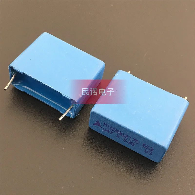 40PCS/Spot safety film capacitor 630V 0.47UF 474 470NF pin pitch 22.5mm