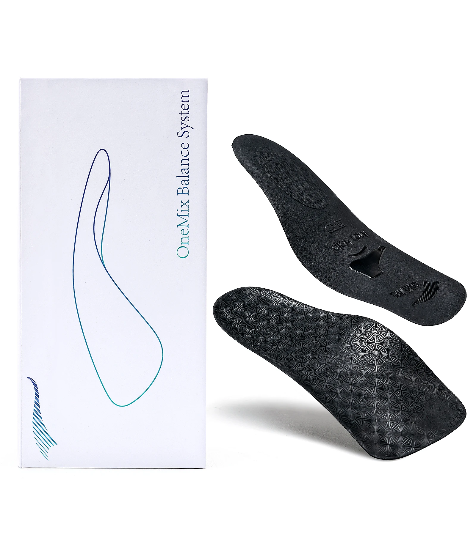 ONEMIX Ergonomic Scientific Design Effective Flatfoot Correction Pad Orthotic Insoles Arch Support Orthopedic Shoe Sole Insoles