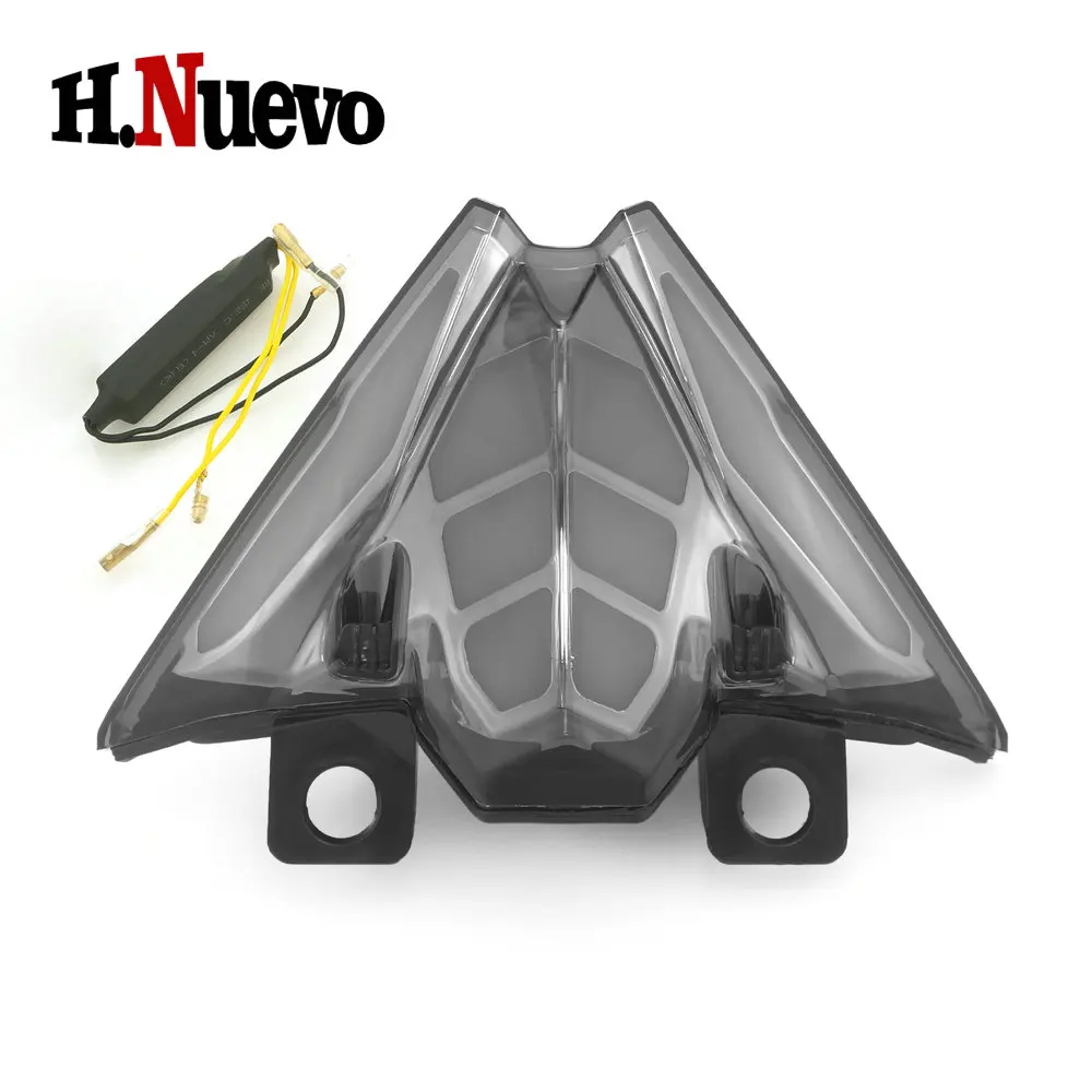 2024 2025 Motorcycle LED Integrated Blinker Taillight Brake Turn Signals Light For Kawasaki Ninja500 Z500 EX500 Accessories