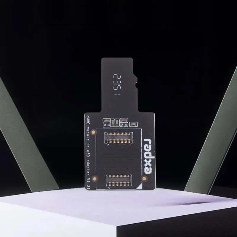 محول لوحة EMMC إلى USD متعدد الاستخدامات مع وحدات حرق بطاقة MicroSD TF لـ ROCK PI 4A/4B