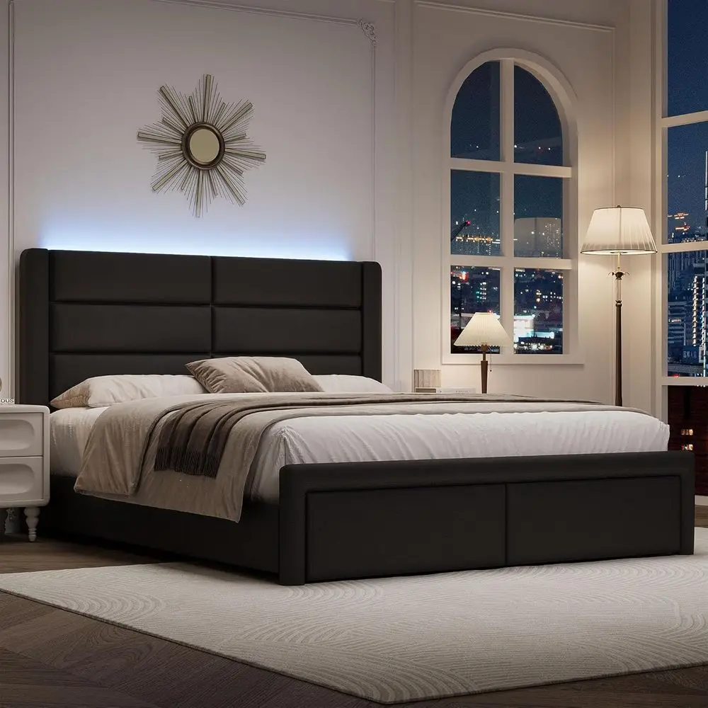 Queen Upholstered B…