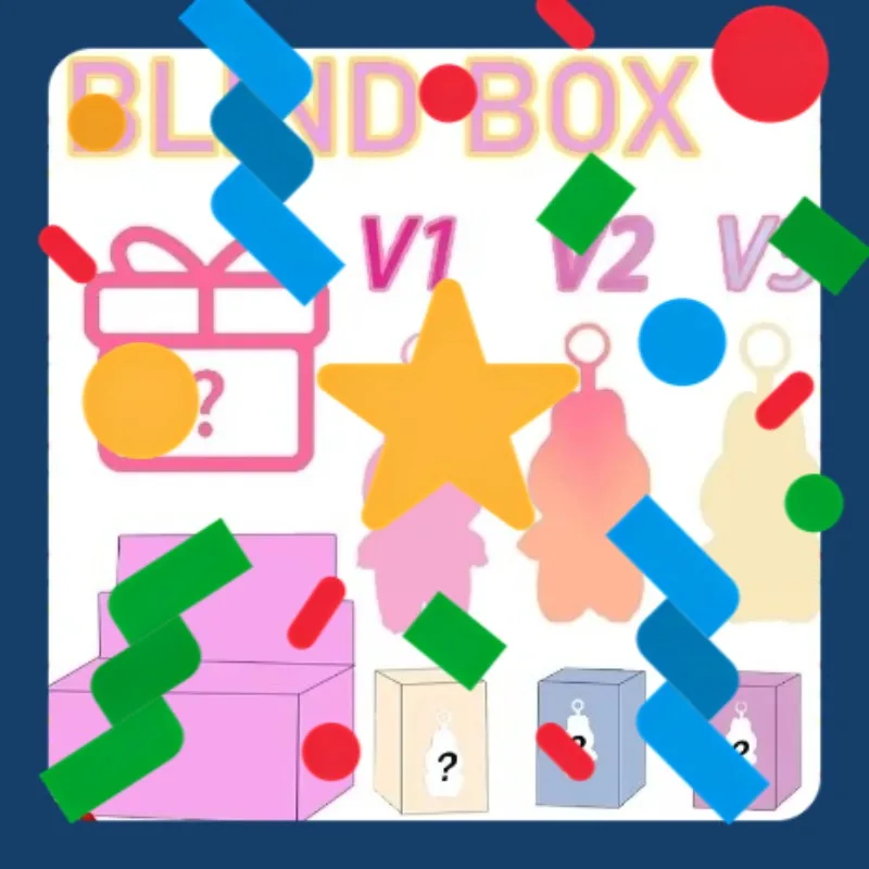 

Hot Gen1 Gen2 Gen3 Series Vinyl Face Box Blind Multiple Colors Kawaii Keychain PVC Desktop Decoration Cute Doll Gift Toys