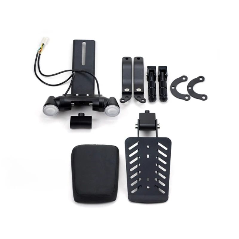 STLF Suitable for Triumph Bobber customisation: Quick-release rear seat for two riders, TH-style, and rear seat cushion.