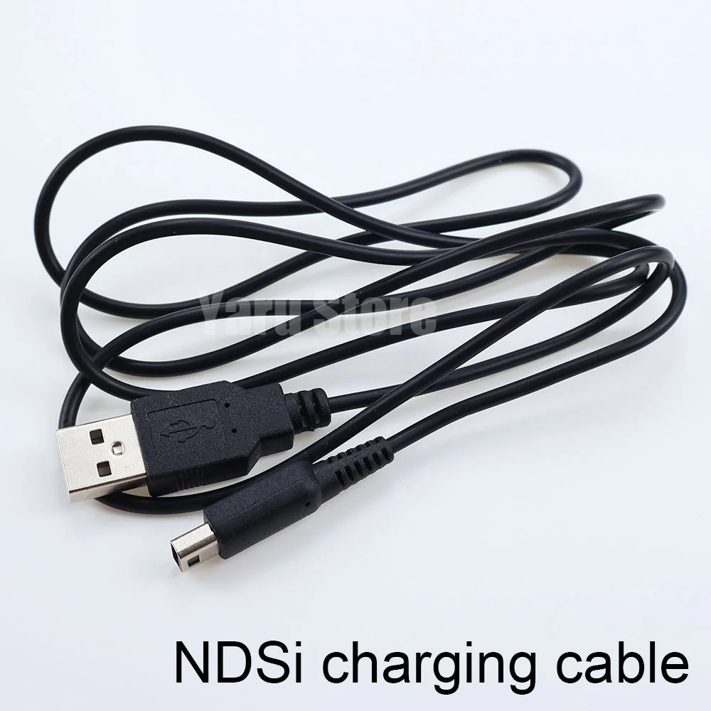 1 piece USB charging data cable sync cable for DSi NDSI 3DS 2DS XL/LL new 3DSXL/3DSLL 2dsxl 2dsll game power cord