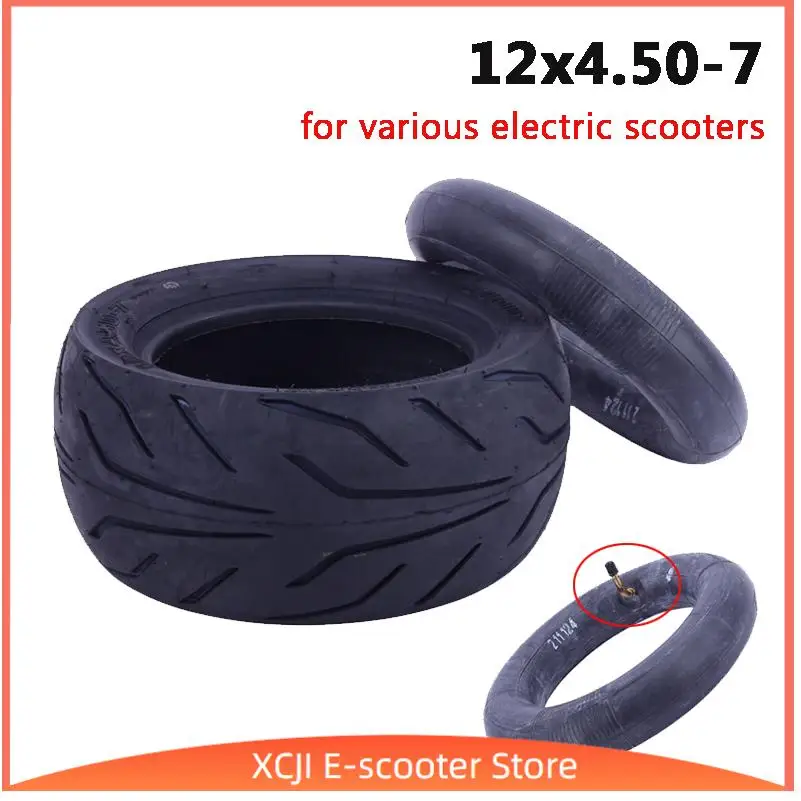 NEW High quality and thickened electric scooter tire replacement parts, 12 inch 12x4.50-7 inner and outer tires accessories