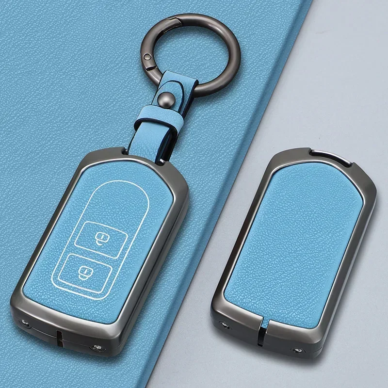 

Car Key Fob Cover Case Shell Set For TOYOTA Corolla Verso 2004 2006 2007 Prius Gen 20 2005 2008 Remote Key Accessories Keychain