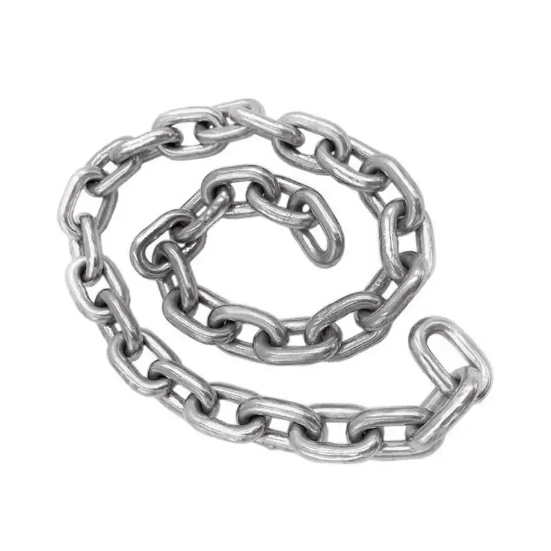 Heavy duty wholesale customized DIN5685A welded short link anchor chain