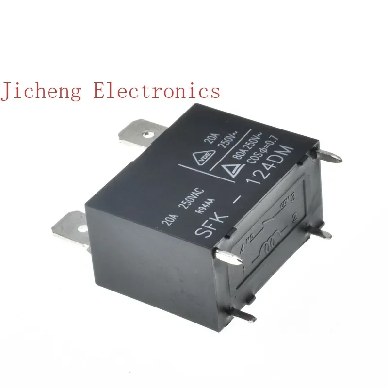 10PCS Relay SFK-105 112 24DM/DMP 20A 250V four-legged, a set of normally open