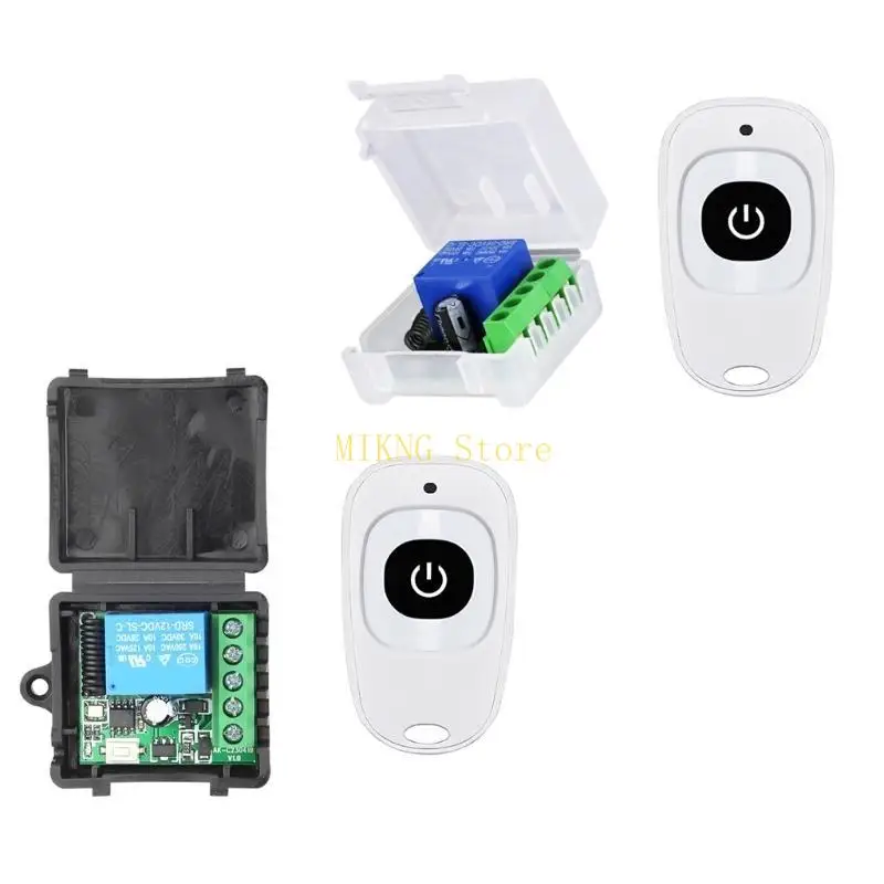 315MHZ433MHz 2 CHANNEL Wirelessrelays Interruptores control remoto Transmisores receptor Mejor venta