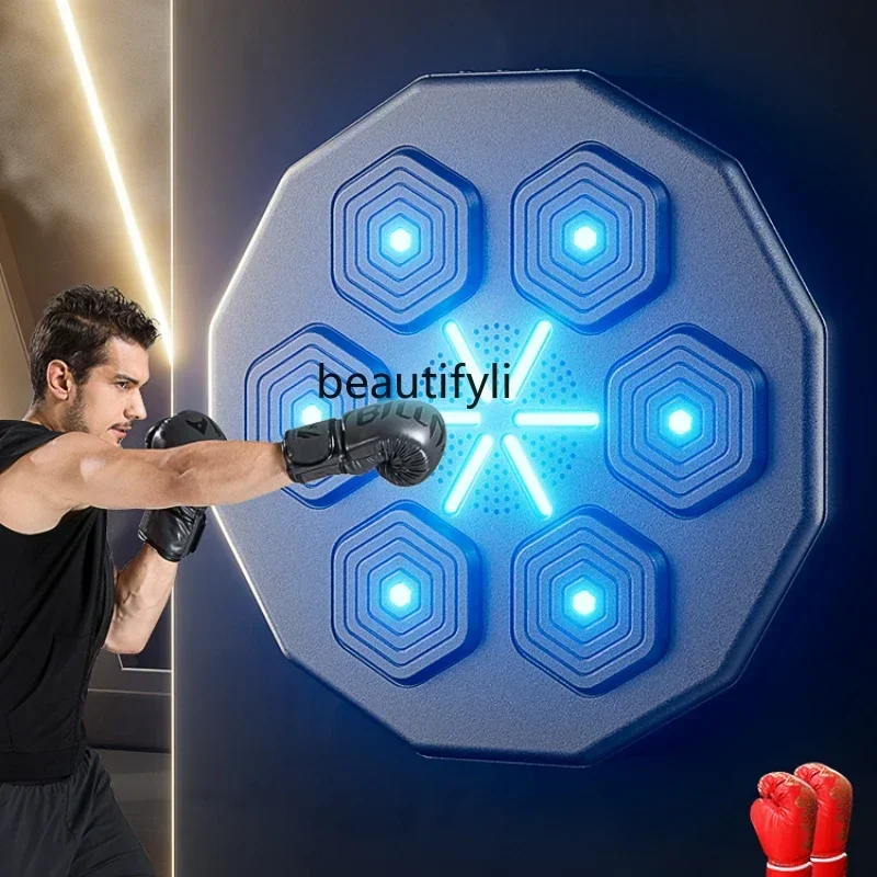 lt Smart Music Boxing Machine Electronic Boxing Reaction Target Beat Rhythm Wall Target Hanging Training Equipment