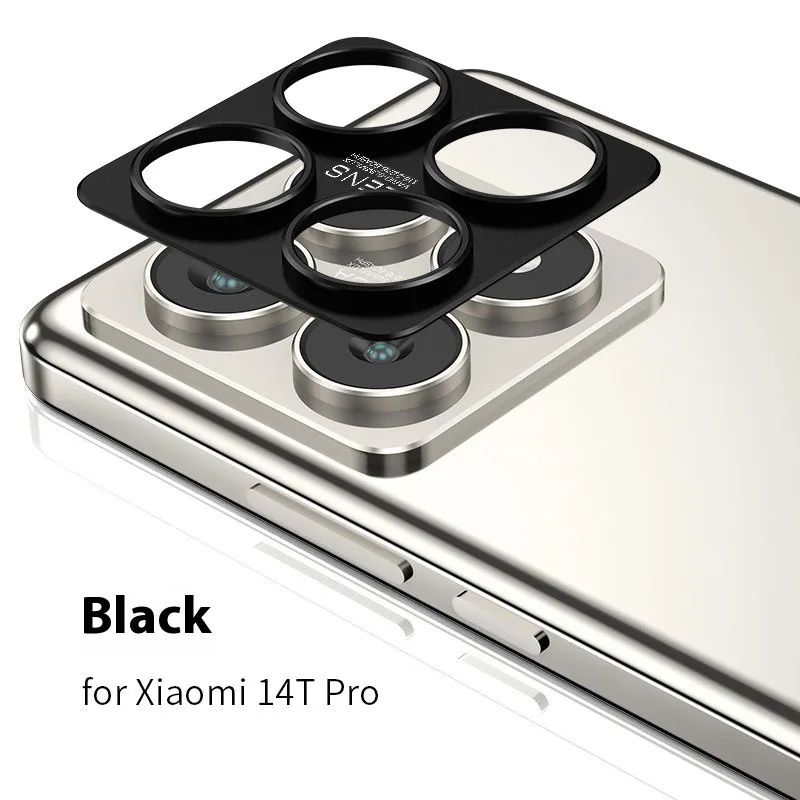 Aluminum Metal Rear Camera Lens Protector for Xiaomi 14T Pro Lens Cover Screen Protector Lens Ring Film for Xiaomi 14T Mi14TPro