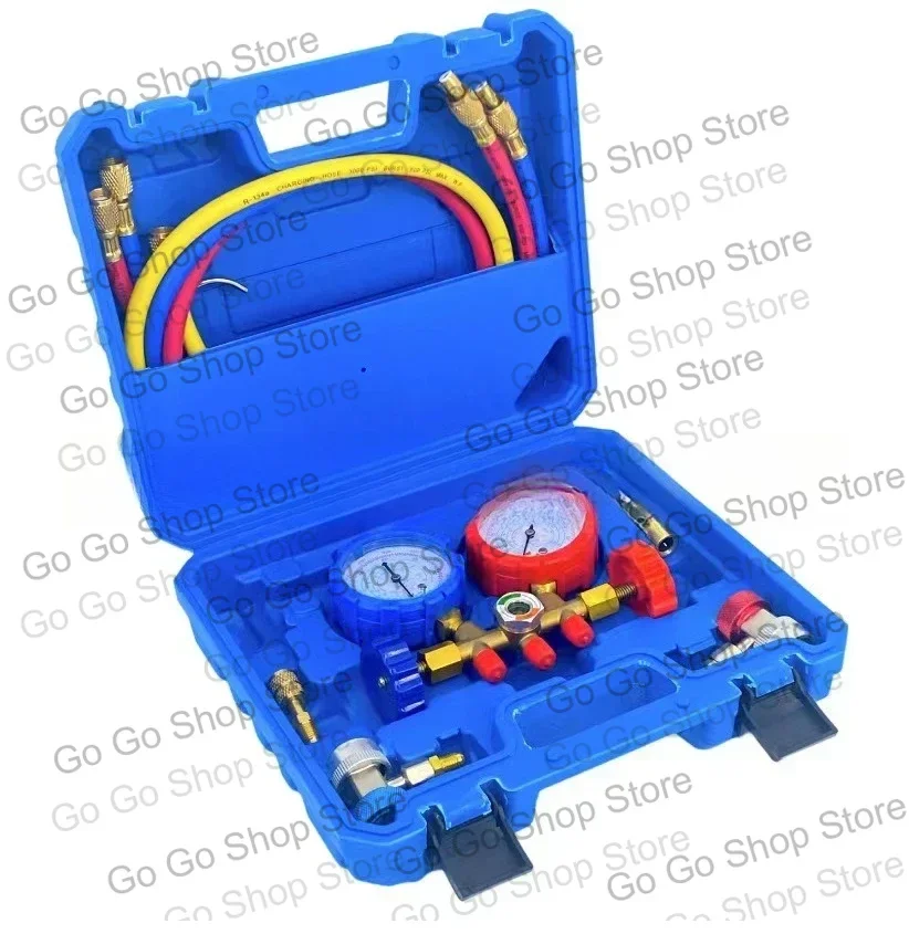 Cold Pressure Gauge Group For R22 R134 R404 R410 Automotive Air Conditioner Household Air Conditioner Refrigerant