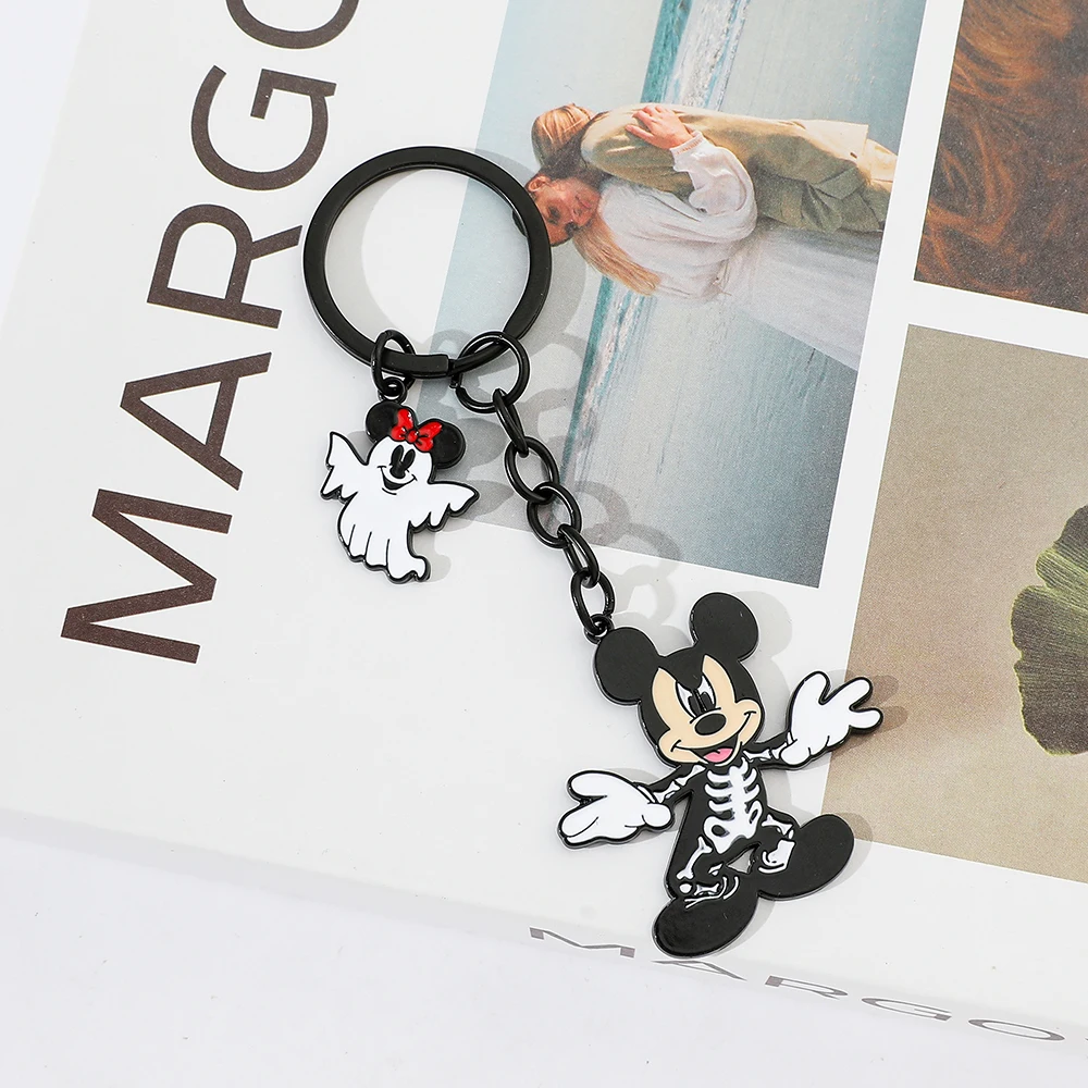 Cartoon Mickey Mouse Keychain for Men and Women, Creative Ghost Keychain, Personalized Keychain Gift, Suitable for Men and Women image 5