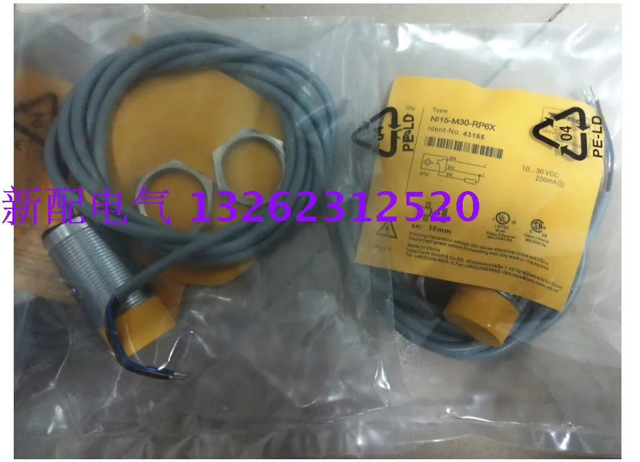

NI15-M30-RP6X NI15-M30-RN6X Датчик приближения, новый, высокое качество