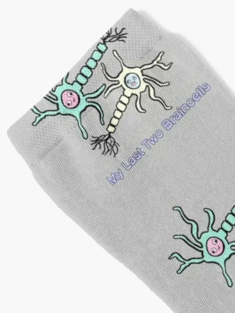 Last Two Braincells Neurons Socks football Thermal man winter aesthetic Stockings Men Socks Luxury Brand Women's