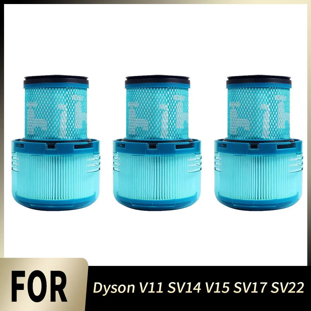 Filterersatzteil für Dyson V15 V11 SV14, waschbarer Filter, Hepa-Filter für kabellosen Stabstaubsauger, Hepa-Nachfilterteile