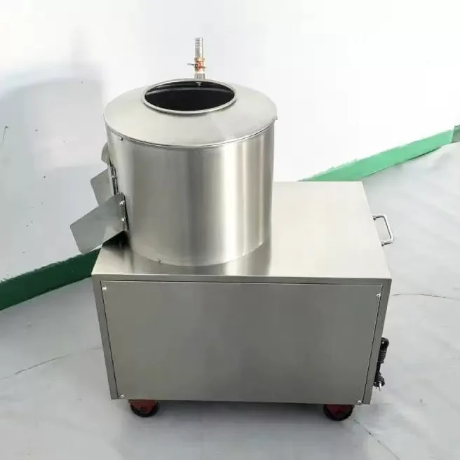 Industrial Ginger Washer Peeler Sweet Potato Washing and Peeling Machine