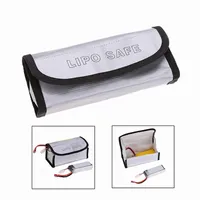 Fire Retardant LiPo Battery Bag LiPo Safe Guard Charging Box Bag Sack Pouch Fireproof Explosion-proof for RC Model Drone Car