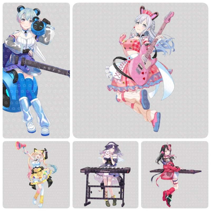 BanG Dream! 15CM ANIME Acrylic Stand figure Stand Plate Cosplay Prop Decor Cartoons present Friend Festivals Gifts Keychain