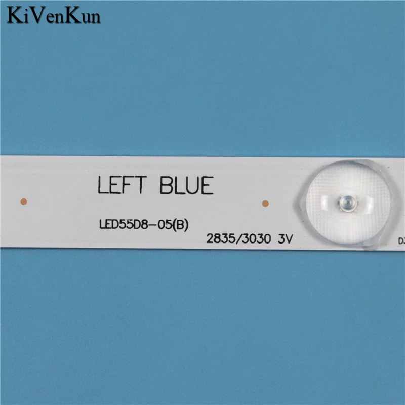 TV LED Array Bars LED55D8-05(B) Backlight Strip For Haier LD55U3300 LE55A910 LE55F3000W LE55F32800 Bands LED55D8-ZC14-05(A) Tape