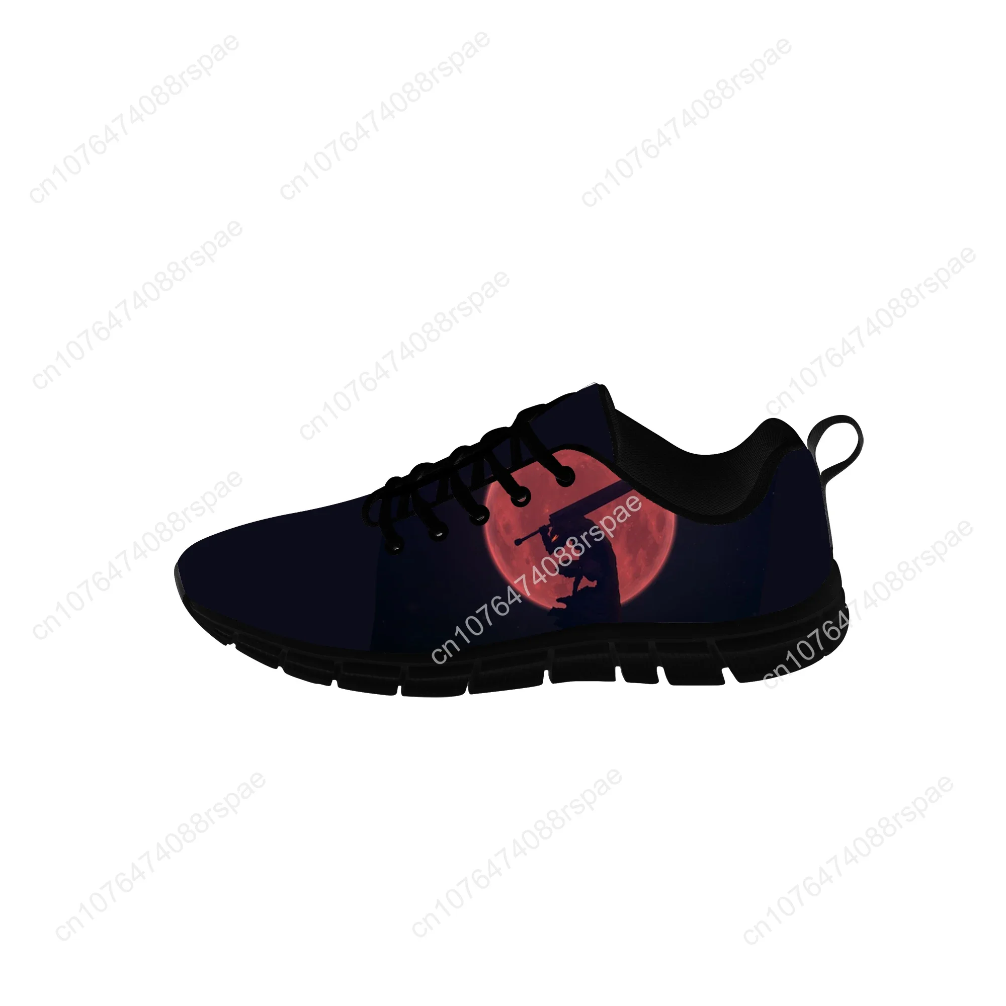 Hot Cartoon Cool Berserk scarpe sportive uomo donna adolescente Sneakers Casual personalizzato scarpe da coppia di alta qualità scarpe da corsa nere