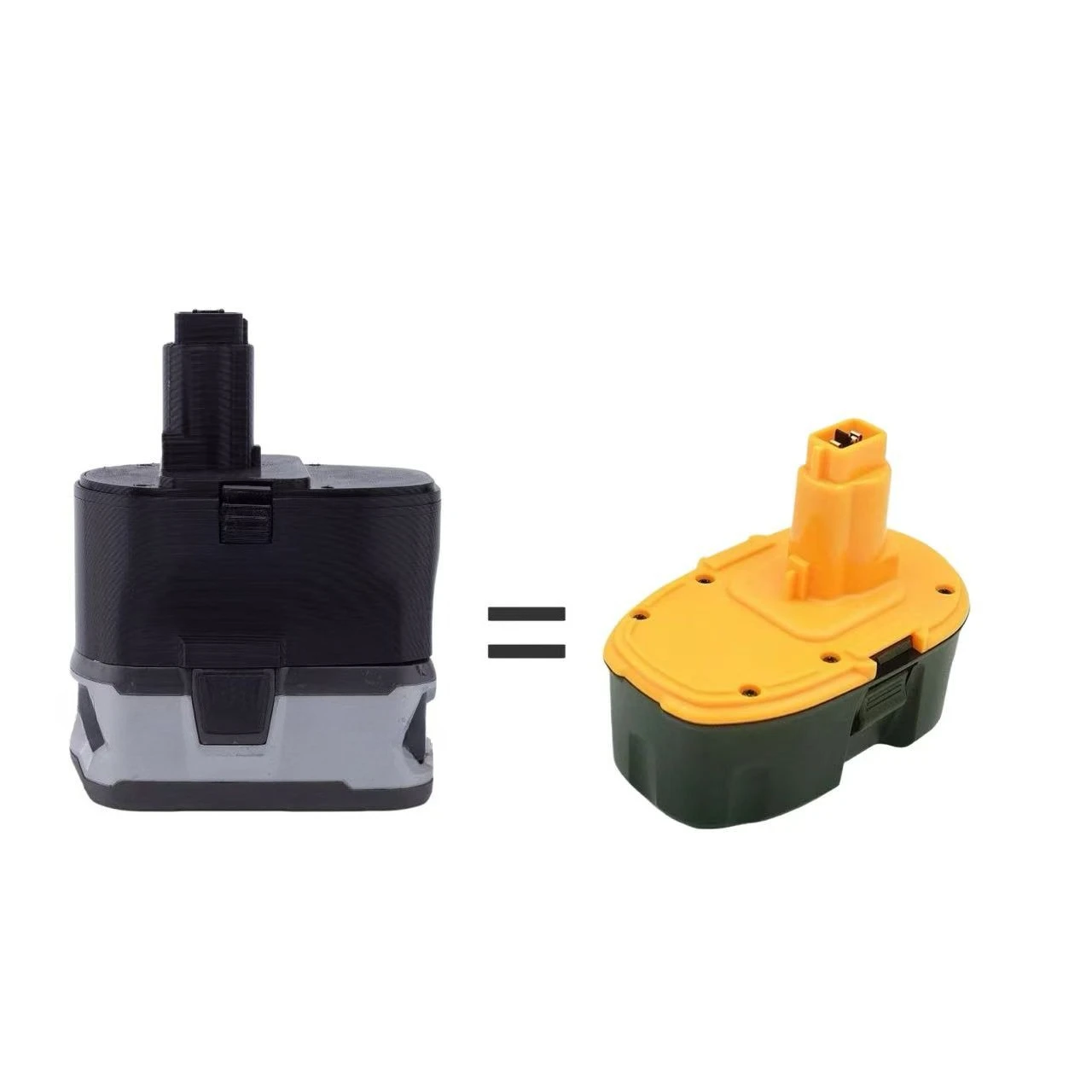 

Battery Adapter/Converter for Ryobi 18V ONE+ Lithium Ion Battery To for Dewalt 18V XRP Ni-Cd Ni-Mh Cordless Tools(Only Adapter)
