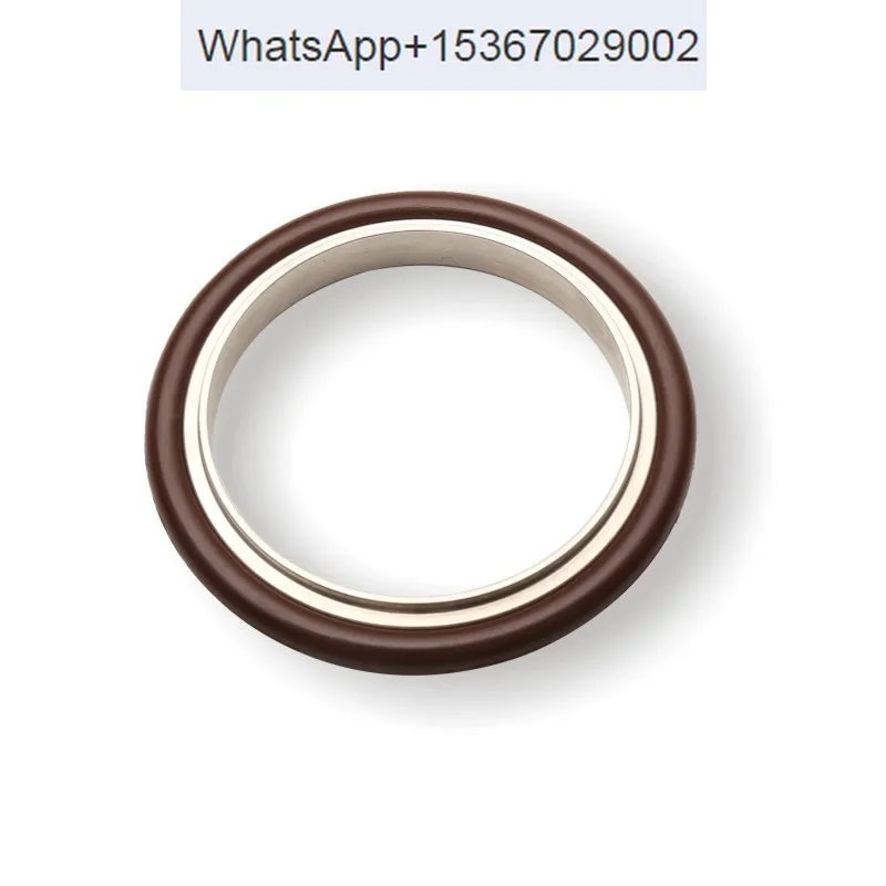 

100Pcs KF vacuum bracket sealing ring (stainless steel bracket+rubber ring) KF10/16/25/40/50