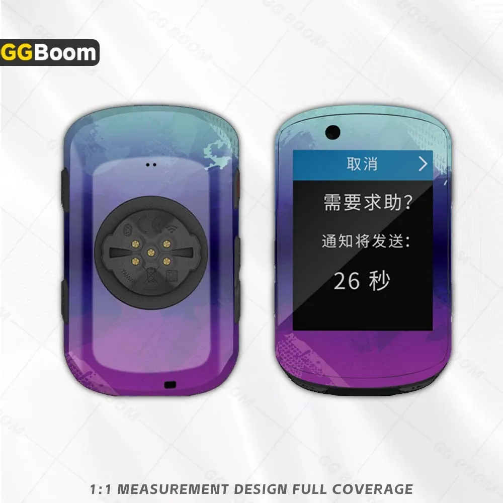 Autocollant de Navigation GPS pour vélo Garmin Edge 530, Film de protection décoratif coloré de personnalité, autocollants étanches