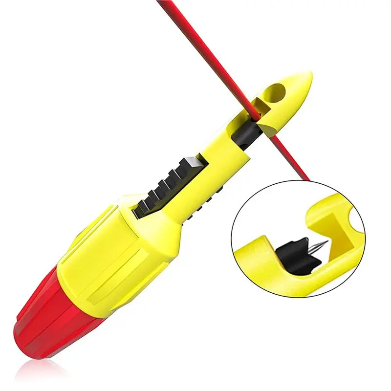 ABSE-12PCS Multimeter Examination Leads Kit With Alligator Clips, Wire Piercing Probes Clip For Multimeter Voltmeter