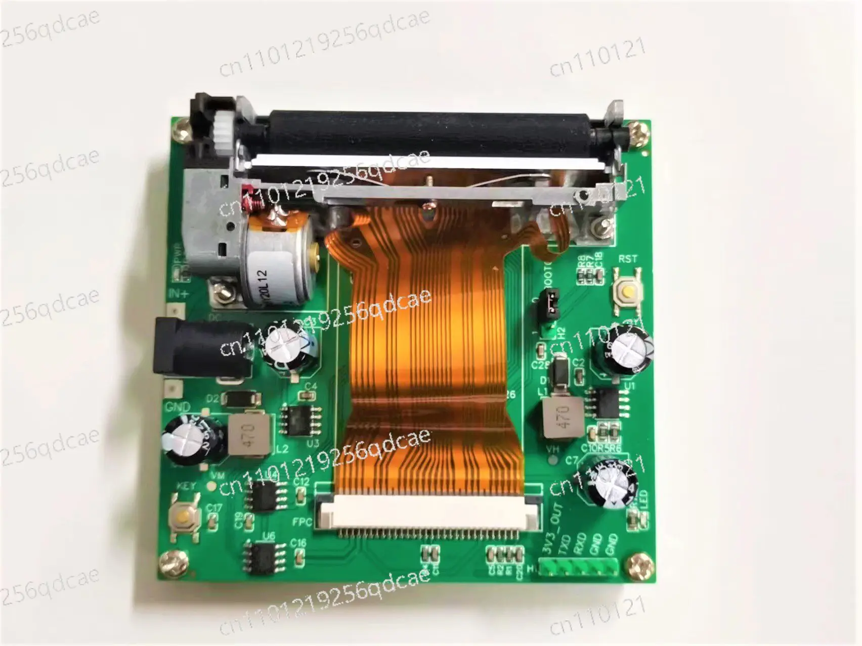 Serial port printer, spore thermal development board AT instruction printing stm32 secondary development with tutorial materials