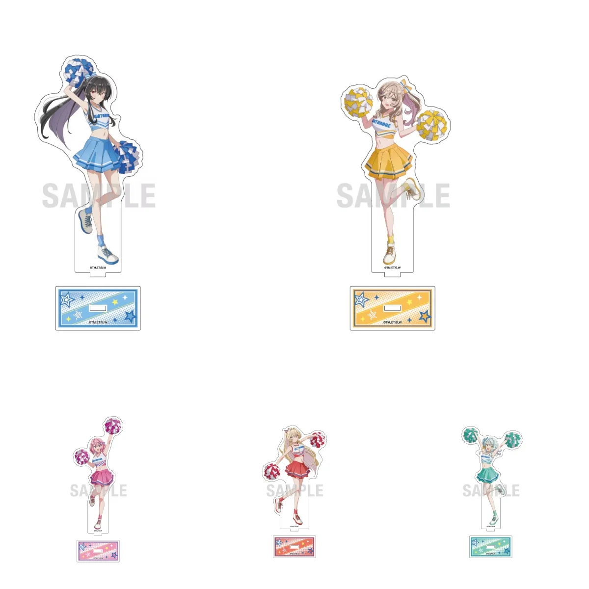 15CM  cute Anime There's No Freaking Way I'll be Your Lover!  Acrylic Stand Keychain Ornament Accessories Goods Collection Gifts
