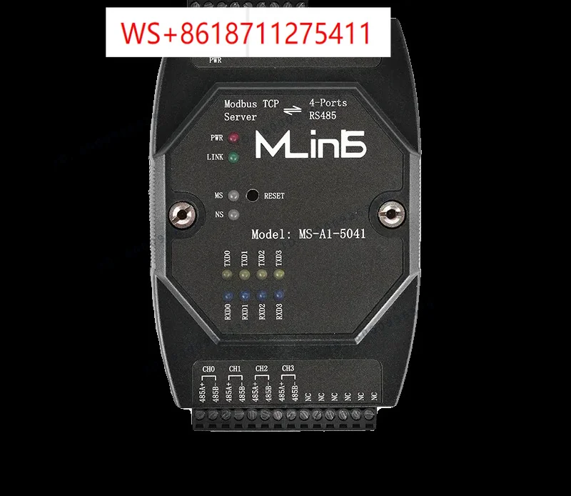No programming required, easy networking TCP to RTU/ASCII serial gateway synchronous acquisition