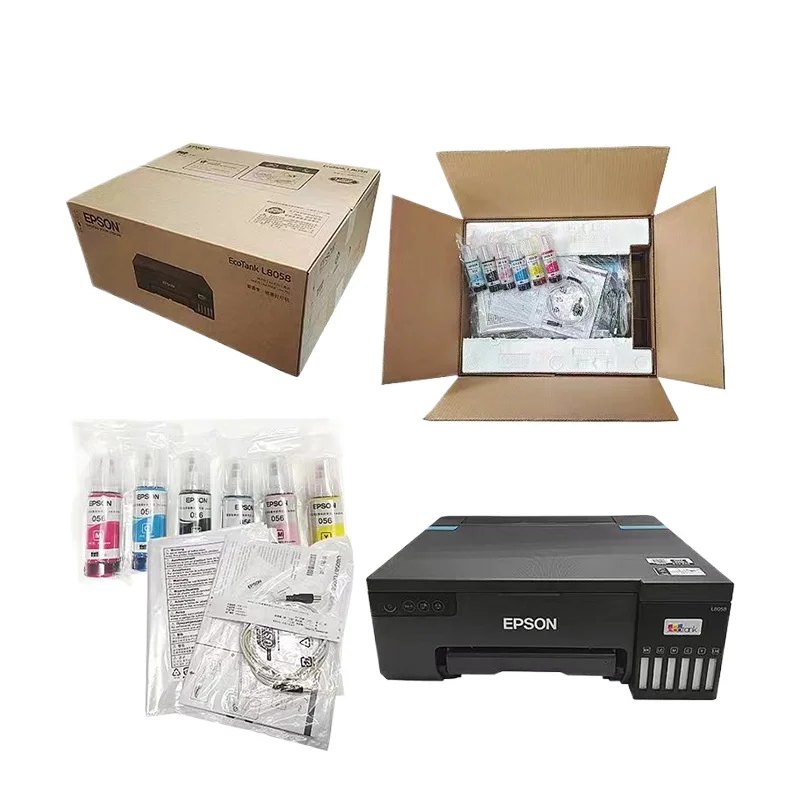 L8058 printer photo thermal transfer printer 6 colors