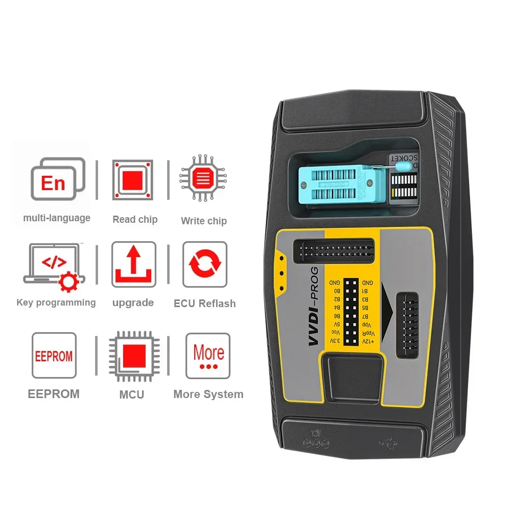 Xhorse VVDI PROG Programmer V5.0.4 OBD2 Scanner and Code Reader Auto Key Programmer Update Online VVDI PROG