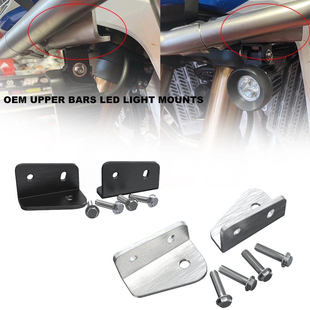 

Motorcycle For HONDA CRF1100 Africa Twin CRF 1100 Adventure ADV Sport 2023 2022 2021 2020 OEM Upper Bars LED Light Mounts